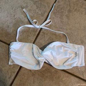 White bikini top
